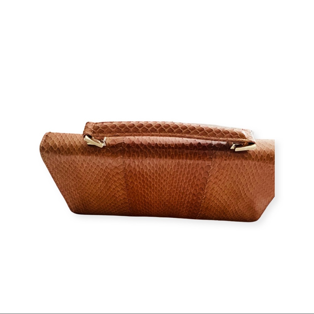 Beautiful dark tan Georgio Armani handbag